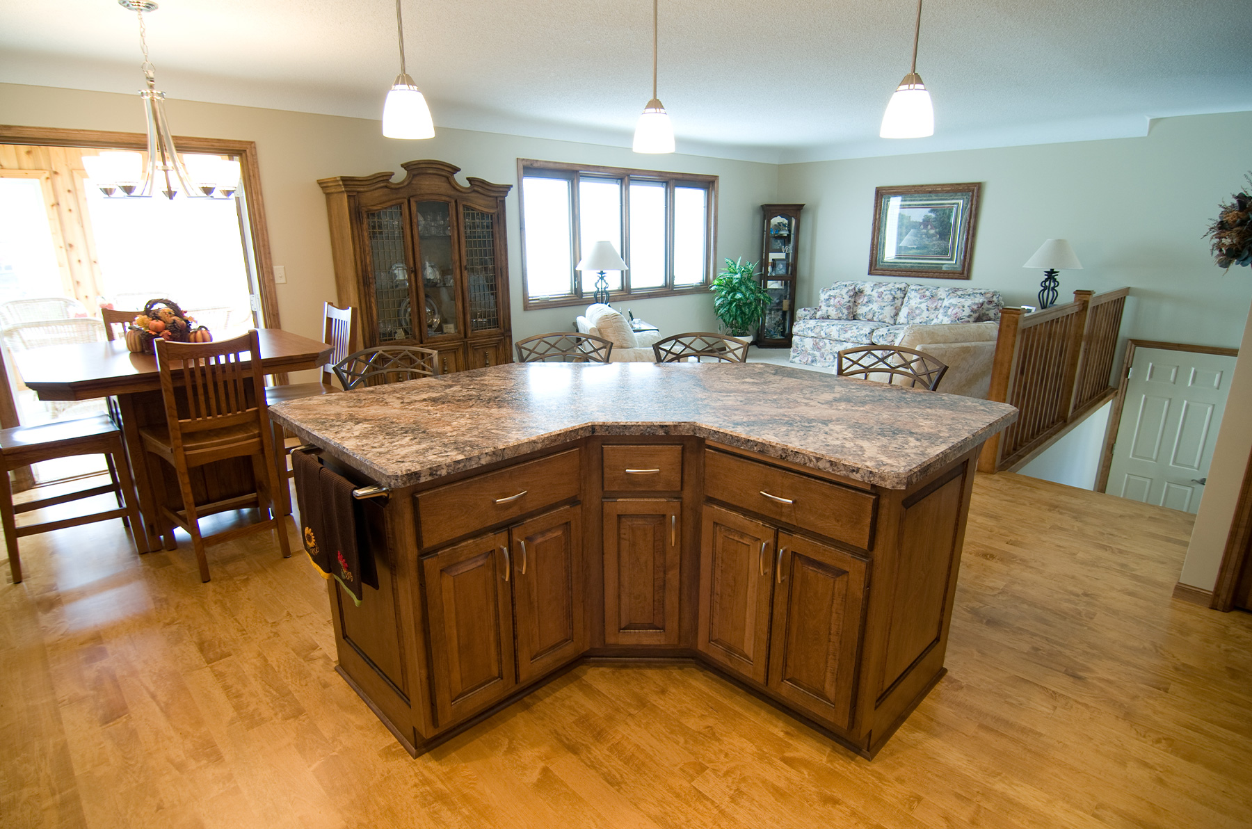Kitchen Island by Country Cabinets