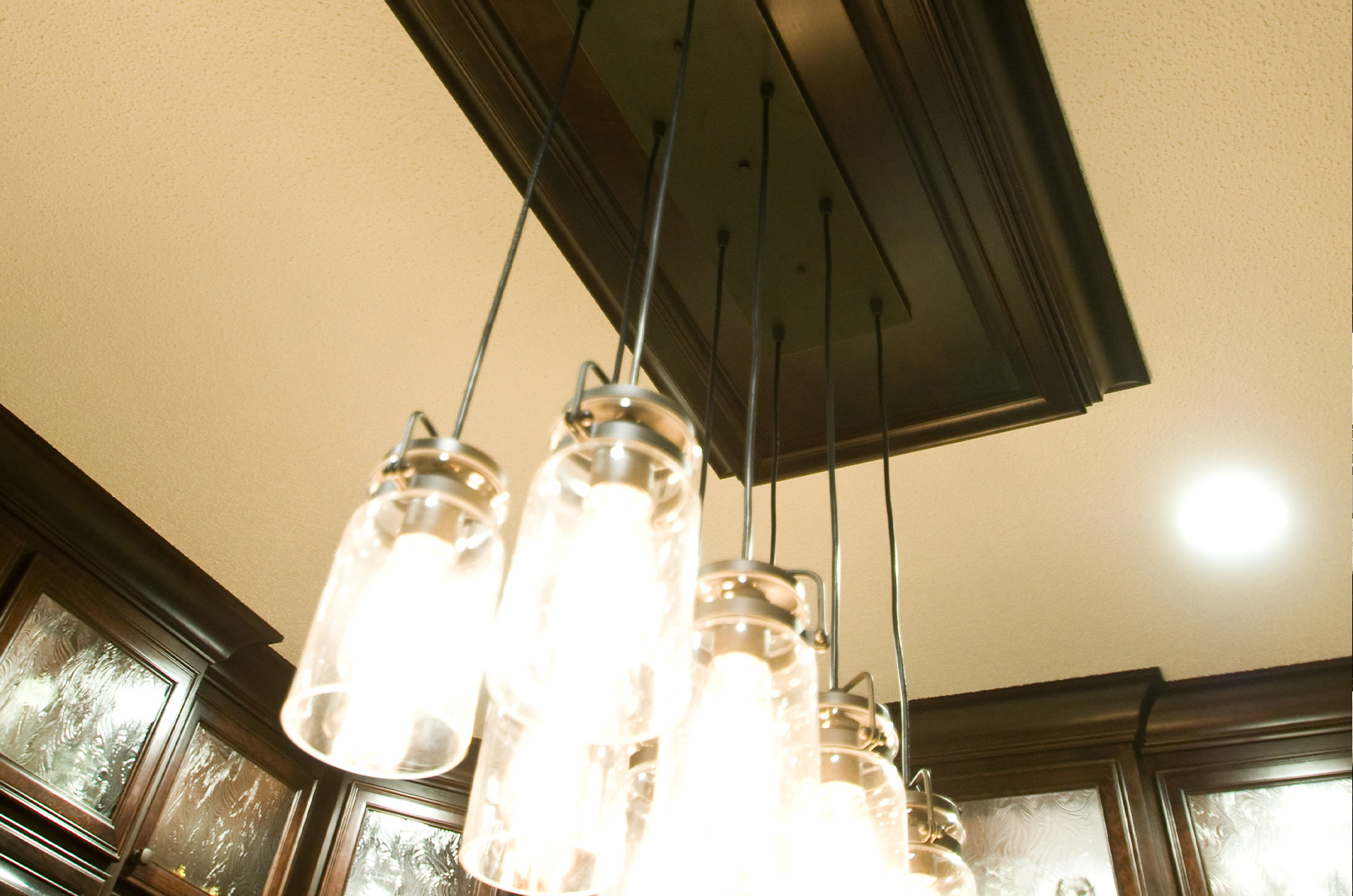Ceiling lighting by Country Cabinets