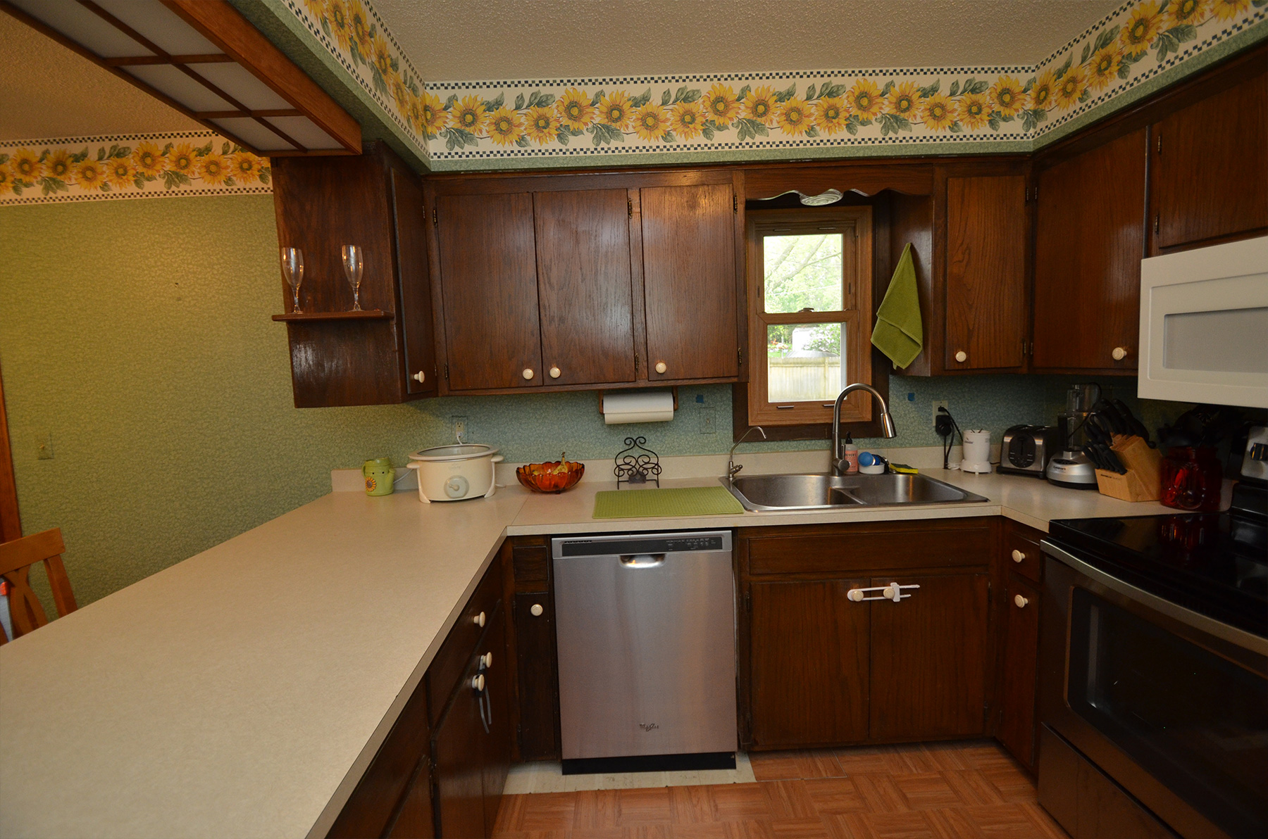Before Sunflower Kitchen MN By Country Cabinets