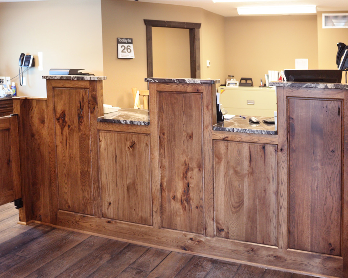 Castle Rock Bank Featured by Country Cabinets