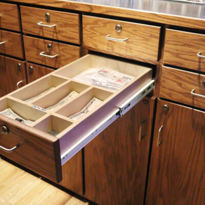 Cash Drawer Pull Tab Fixtures By Country Cabinets